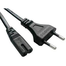 کابل برق لپ تاپ 2 پین گرد LAPTOP POWER CABLE 2 PINS