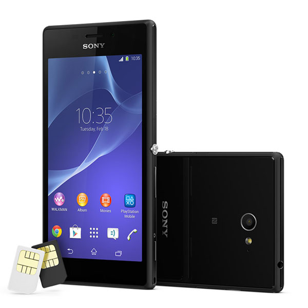 011- موبایل سونی اکسپریا SONY Mobile Xpria M2 Dual  