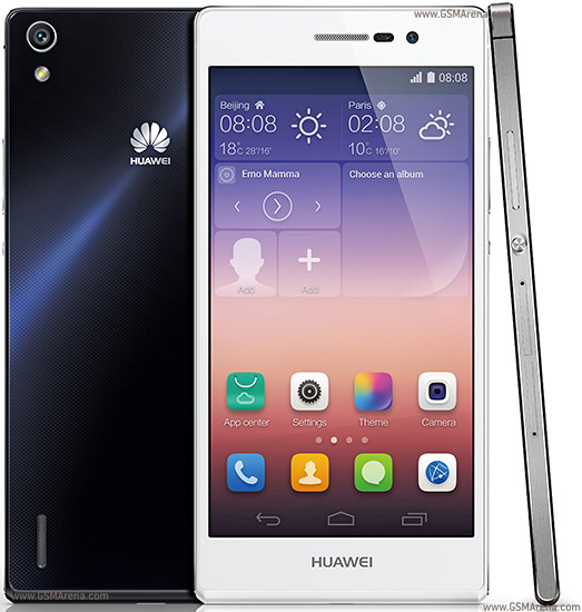 002- گوشی موبایل هواوی HUAWEI Mobile Ascend P6/Black