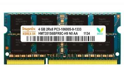 رم لپ تاپ هاینیکس 4GB DDR3 1333 RAM Laptop HYNIX